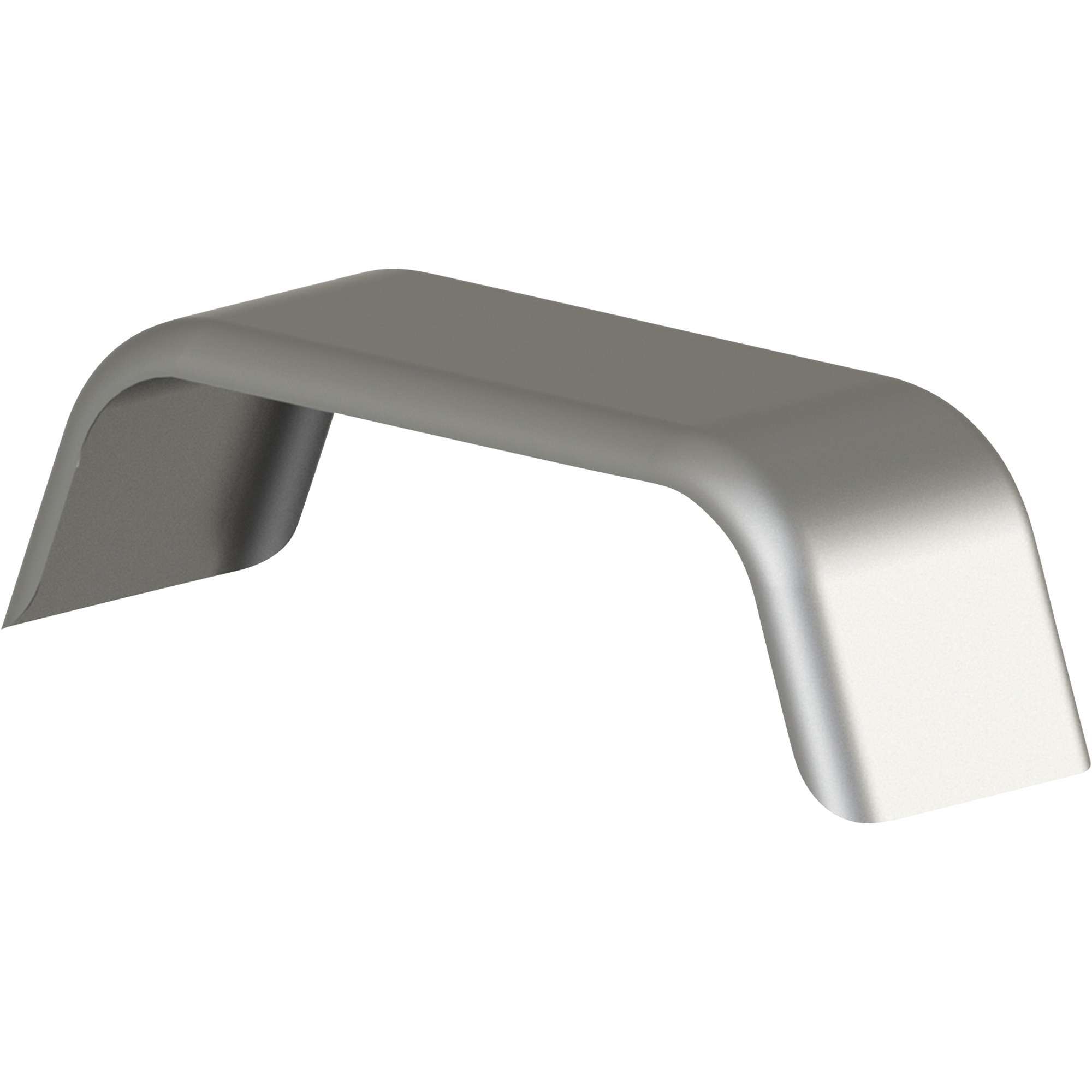 Tow Zone Jeep-Style Single Steel Trailer Fender, Fits 8in.-12in. Tires, 23 3/4in. x 8in. x 7 3/8in.